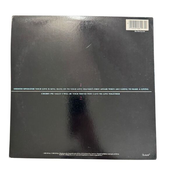 SADE: DIAMOND LIFE ( 1985, PORTRAIT RECORDS 1st press, FR 39581 ) Vinyl LP - Picture 2 of 8